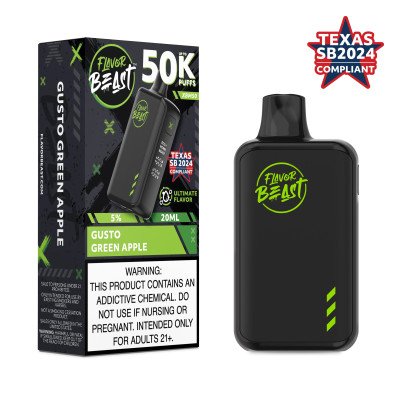 FLAVOR BEAST 50K GREEN APPLE