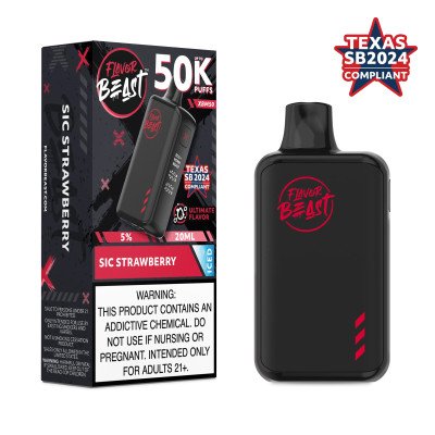 FLAVOR BEAST 50K SIC STRAWBERRY