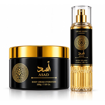 KIT DEAR BODY  BODY SPLASH 236 ML + CREME 200G ASAD