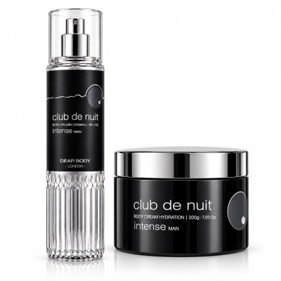 KIT DEAR BODY BODY SPLASH 236 ML + CREME 200G CLUB DE NUIT
