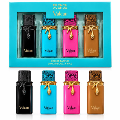 KIT MINI VULCAN UNISSEX 4 PEÇAS